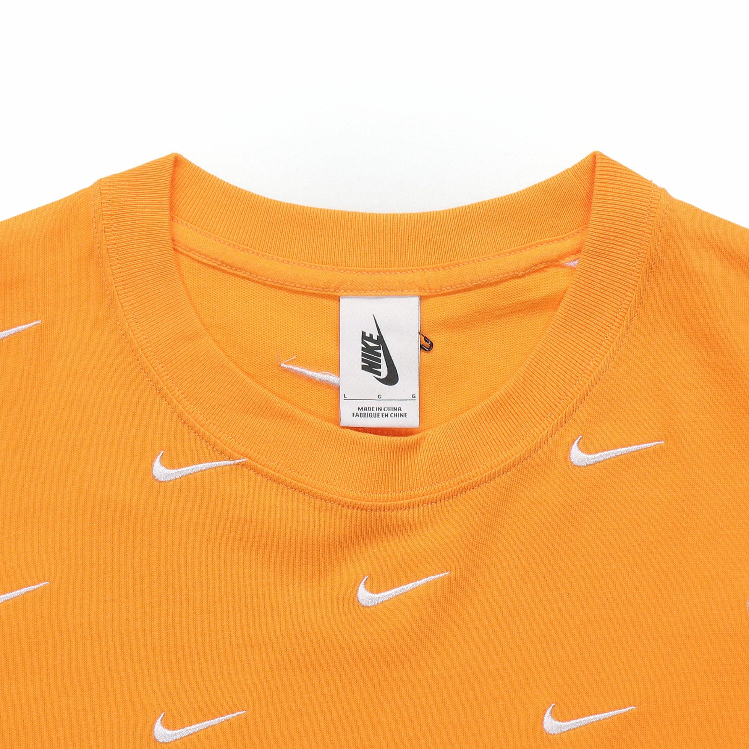 Мужская футболка Nike Nrg Swoosh Logo Tee logoT (желтый) — фото 3