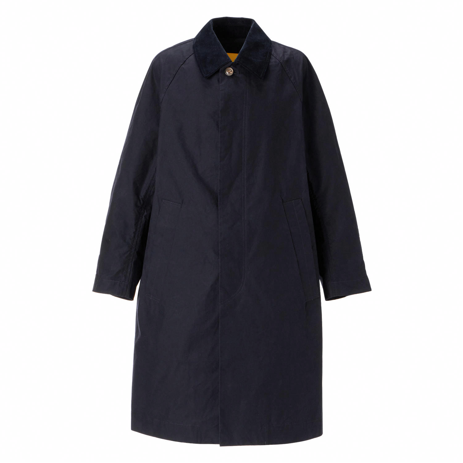 Мужское пальто Onitsuka Tiger SS25 DENIVITA COAT (темно-синее)