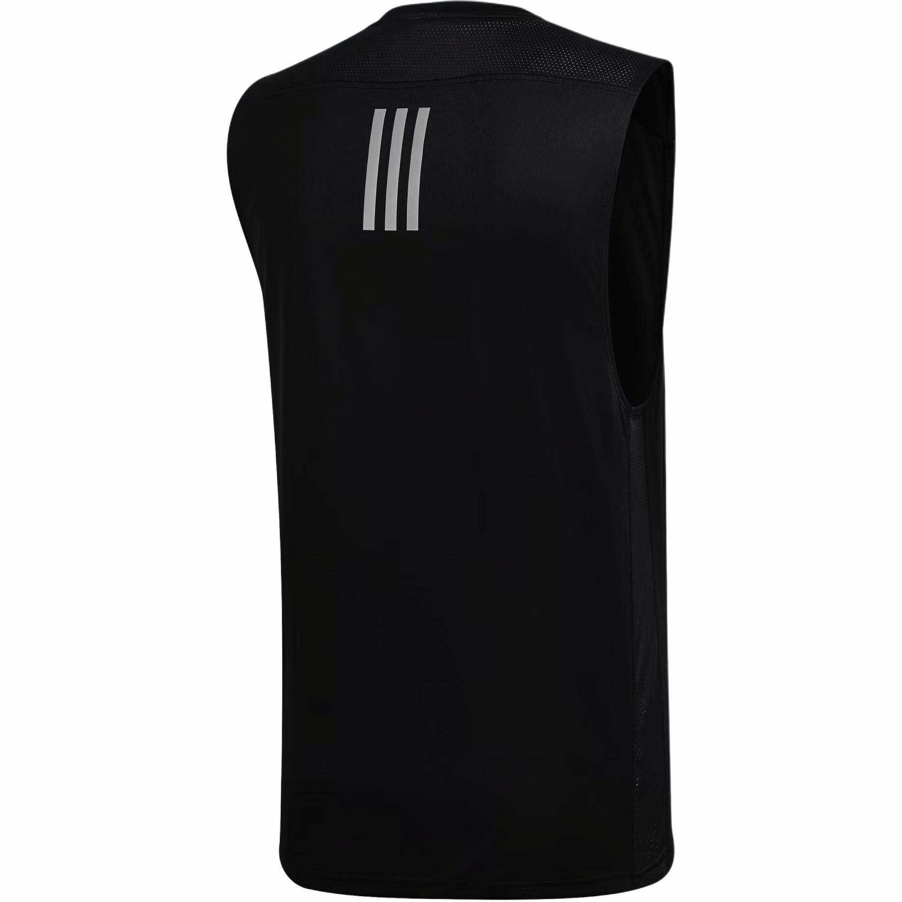 Мужская футболка adidas T (черная) — фото 2