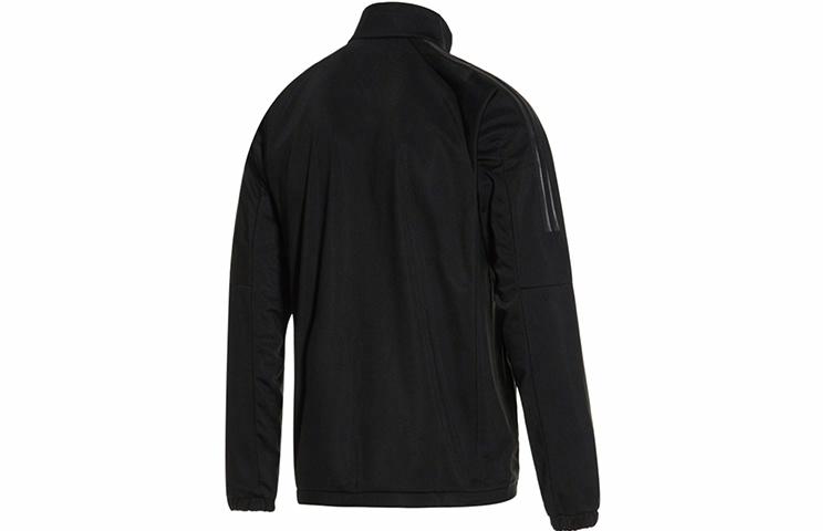 Мужская куртка adidas 3s Knit Jkt (черная) — фото 2