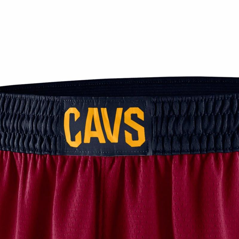 Мужские штаны Nike Cleveland Cavaliers (красные) — фото 4