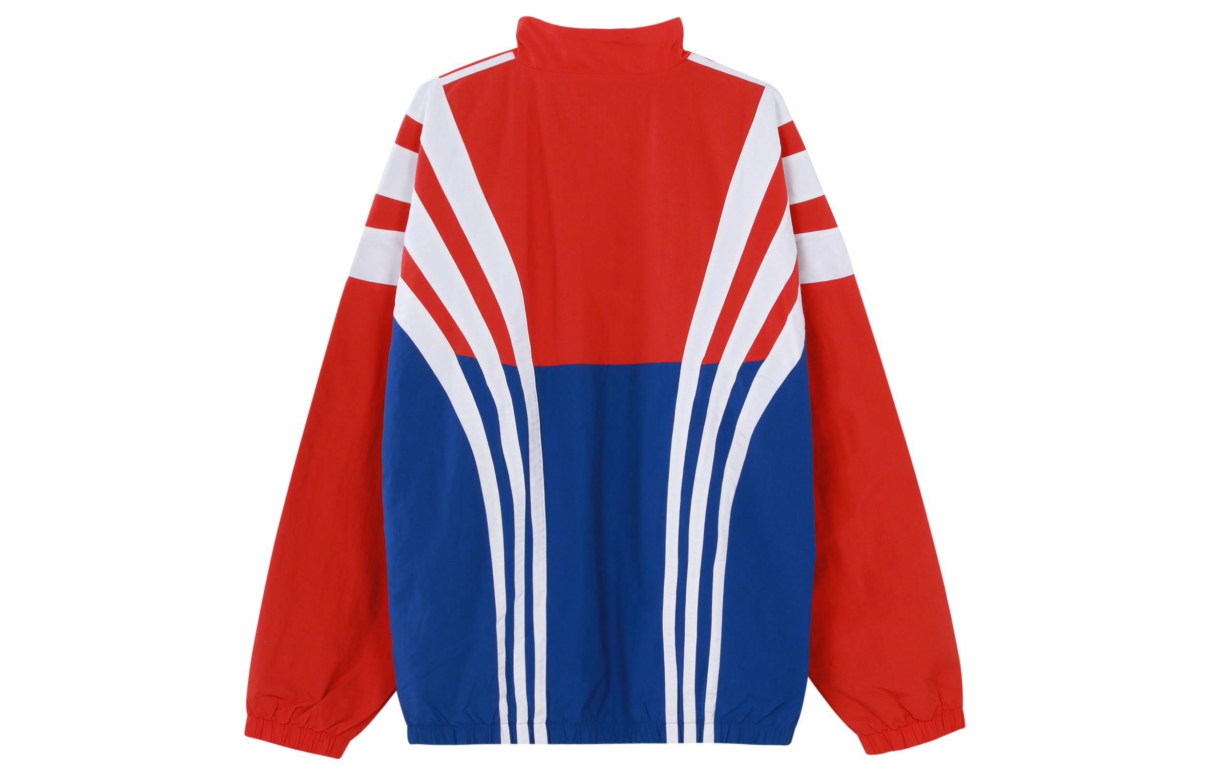 Мужская куртка adidas Balanta Track Top (сине-красная) — фото 2