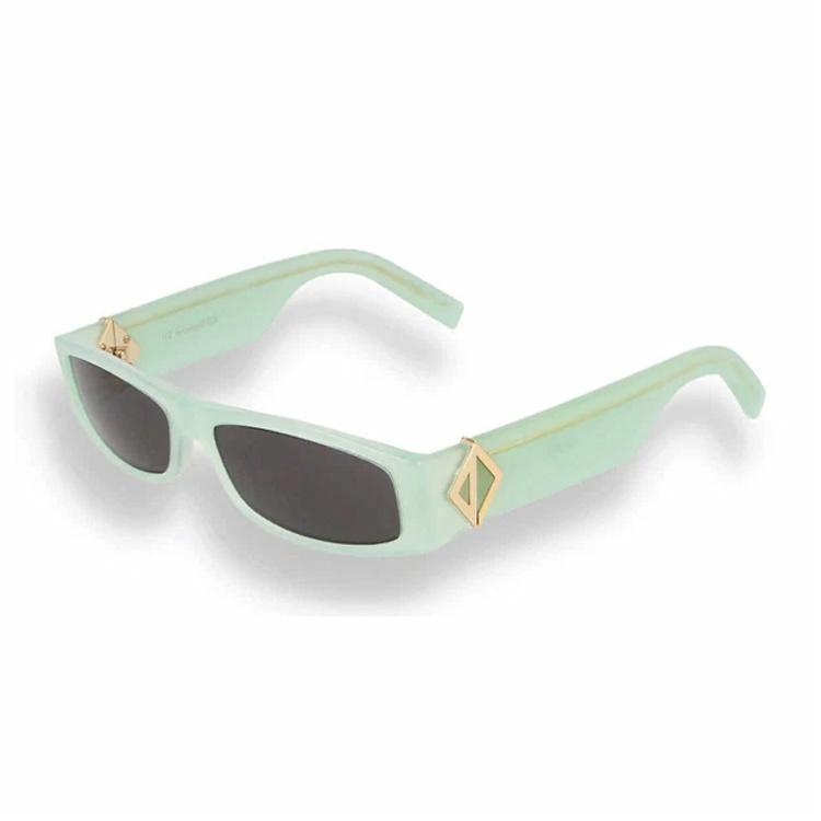 Очки Dior Rectangular Sunglasses (зеленые)