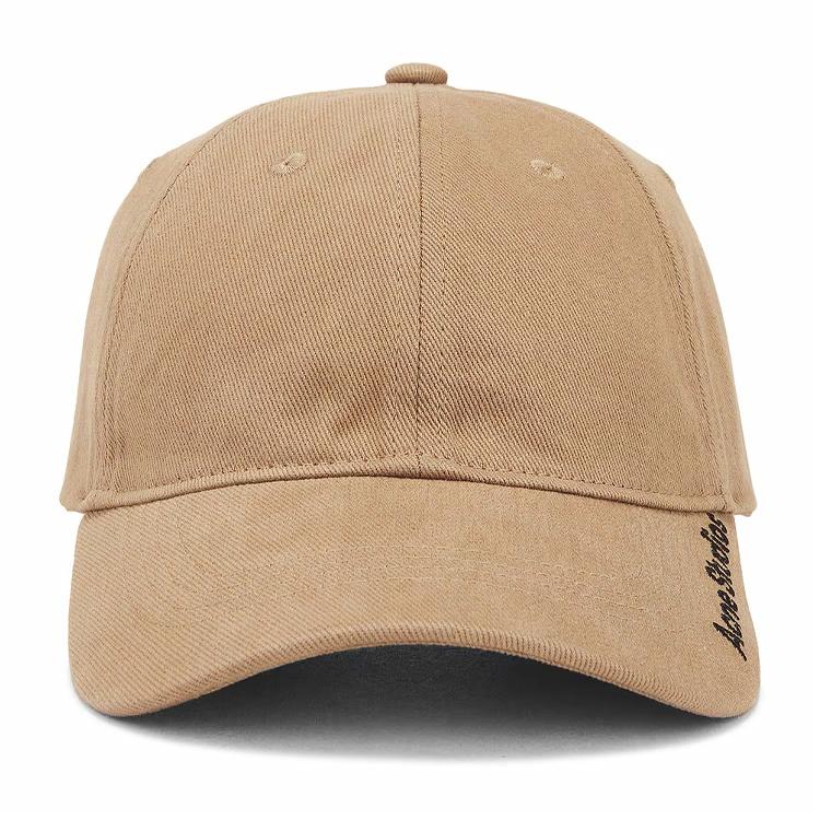 Женская кепка Acne Studios (коричневая)