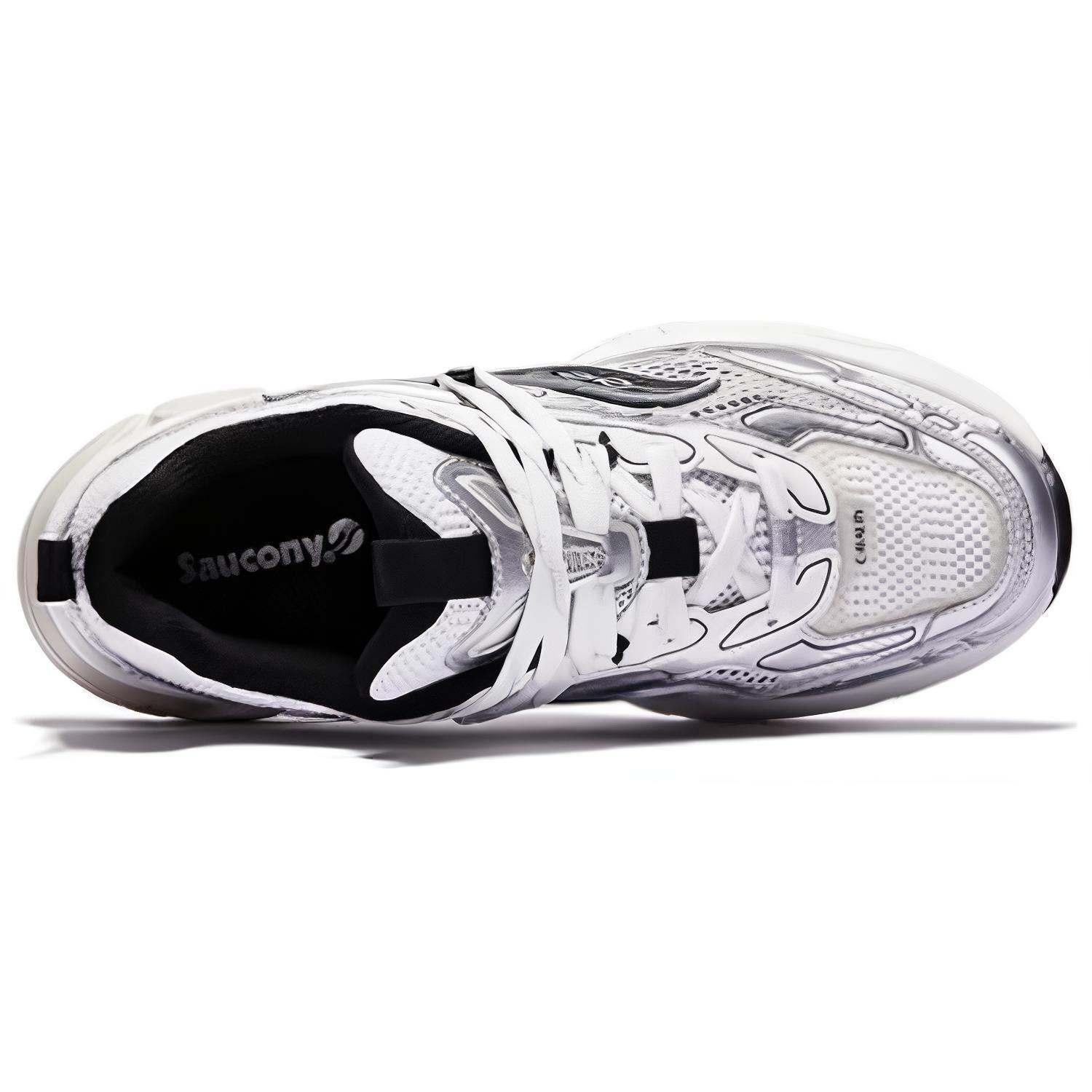 Saucony 2K CAVALRY Slip Resistant Lightweight Non slip Lightweight Low top Casual Running Shoes Unisex
