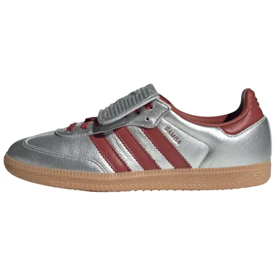 Adidas Originals Samba Lt Silver Metallic Ruby Gum Women's