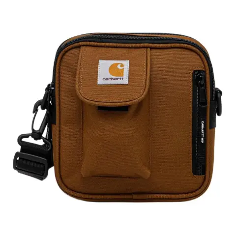 Carhartt WIP Polyester Crossbody Bag, Shoulder Bag Small Unisex Caramel Brown