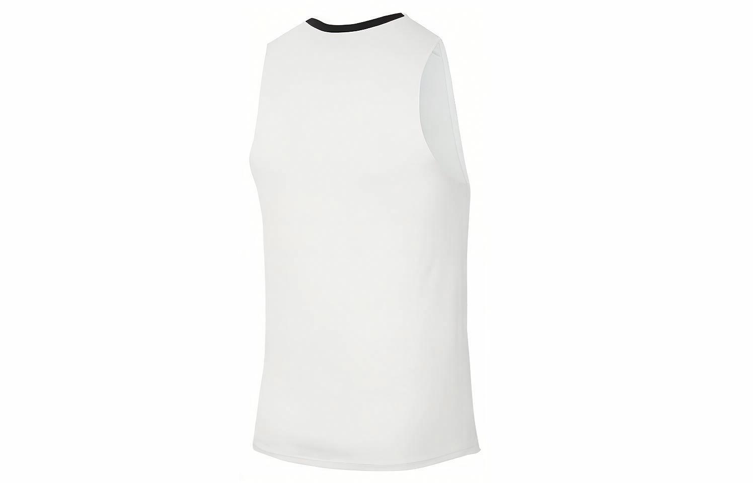Мужская футболка Nike Dri-fit (белый) — фото 2