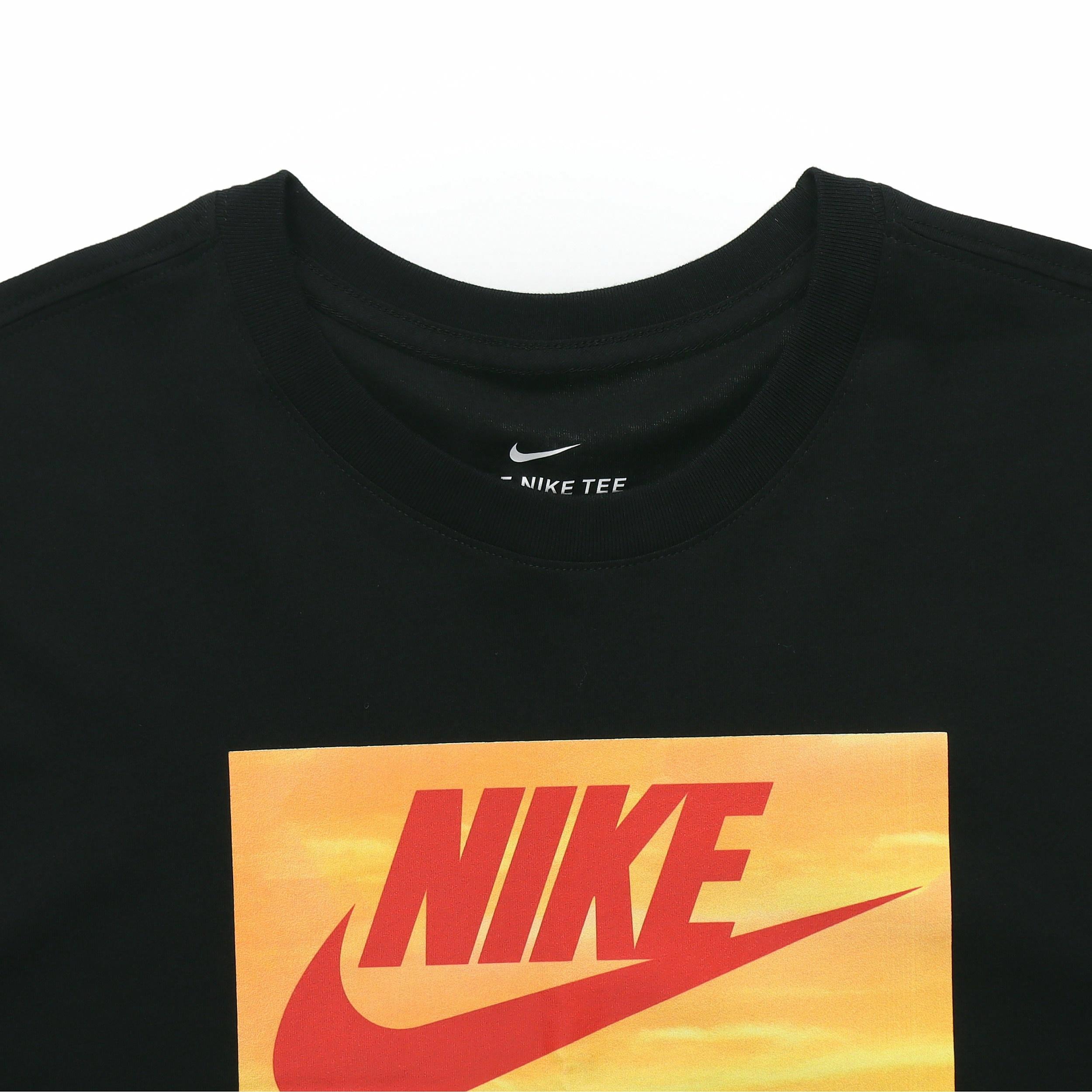 Мужская футболка Nike T (черная) — фото 6