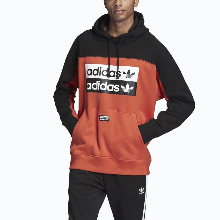 Мужские худи adidas originals (оранжевый) — фото 3