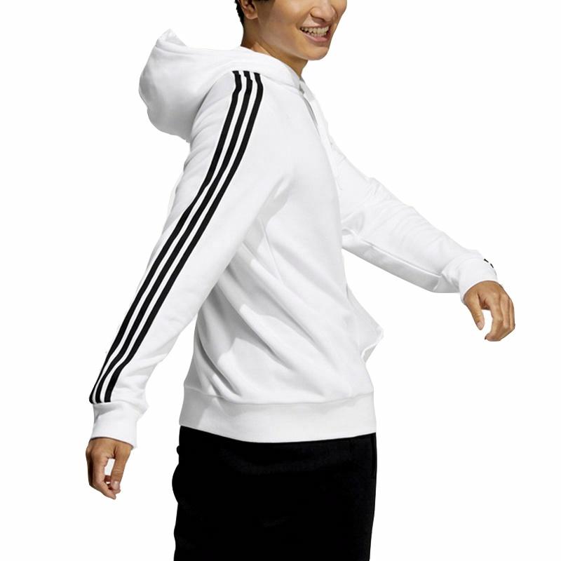 Мужская худи adidas neo (белый) — фото 5