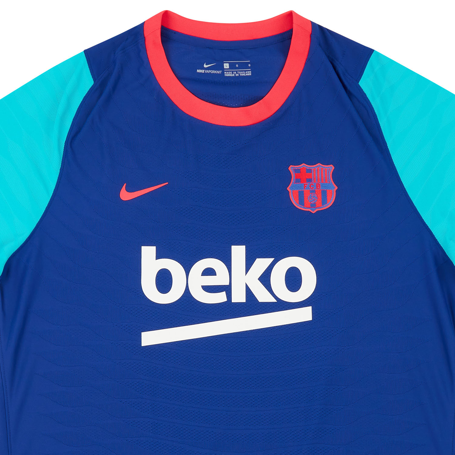 Nike Soccer Jersey Barcelona, Player Edition Unisex Blue