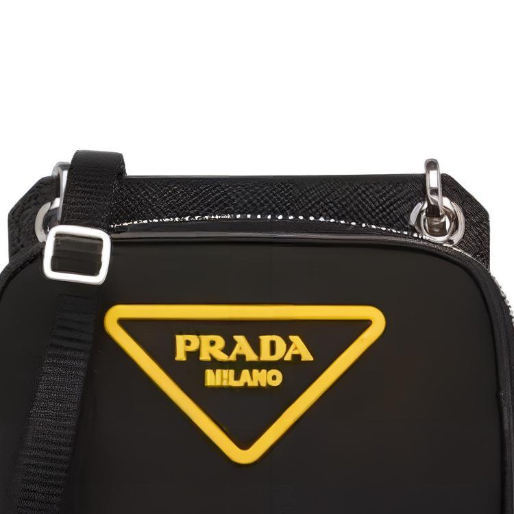Мужская сумка Prada (черная) — фото 4
