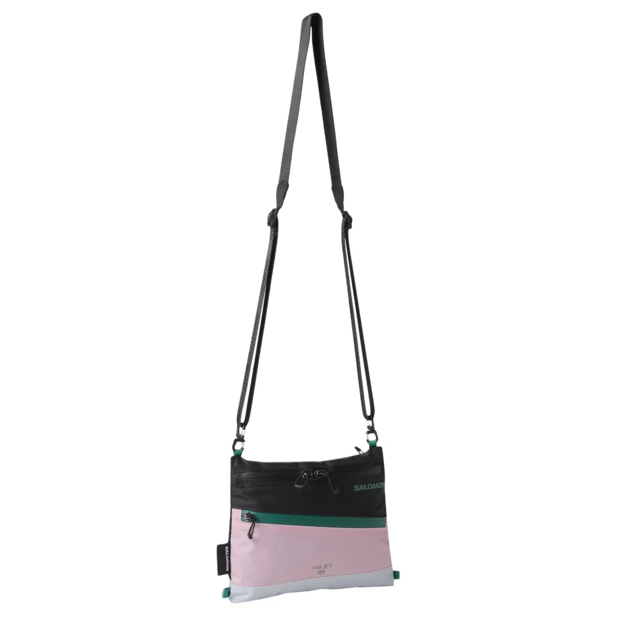 SALOMON 1L Outdoor Bags Nylon Pink & Black Unisex