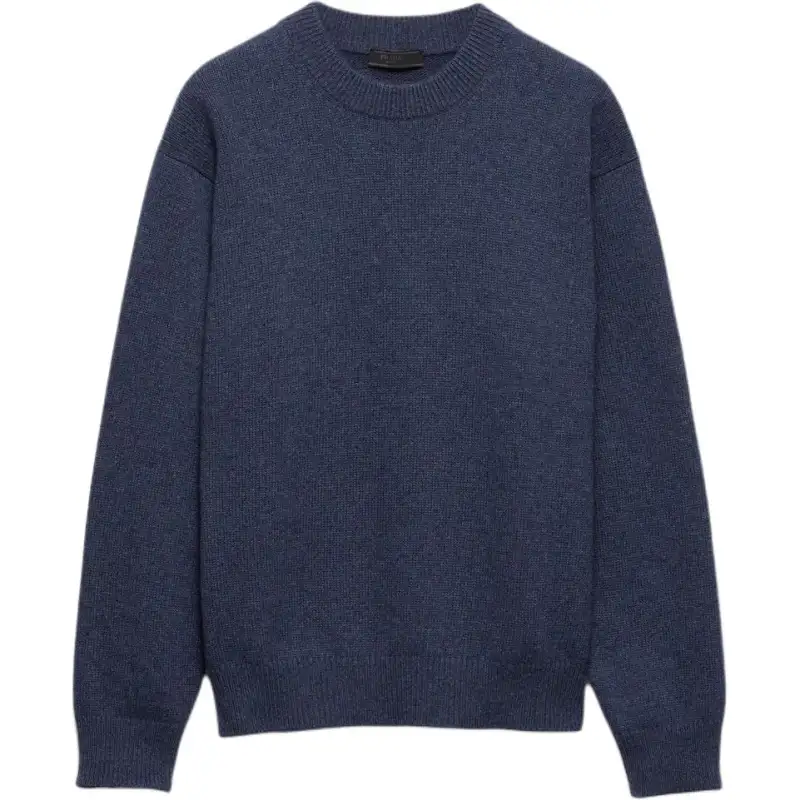 Prada logo-embroidered jumper