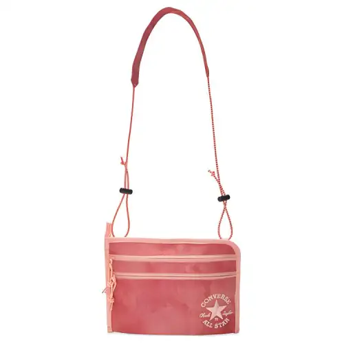 Converse Polyester Shoulder Bag, Crossbody Bag Regular Women's Pink