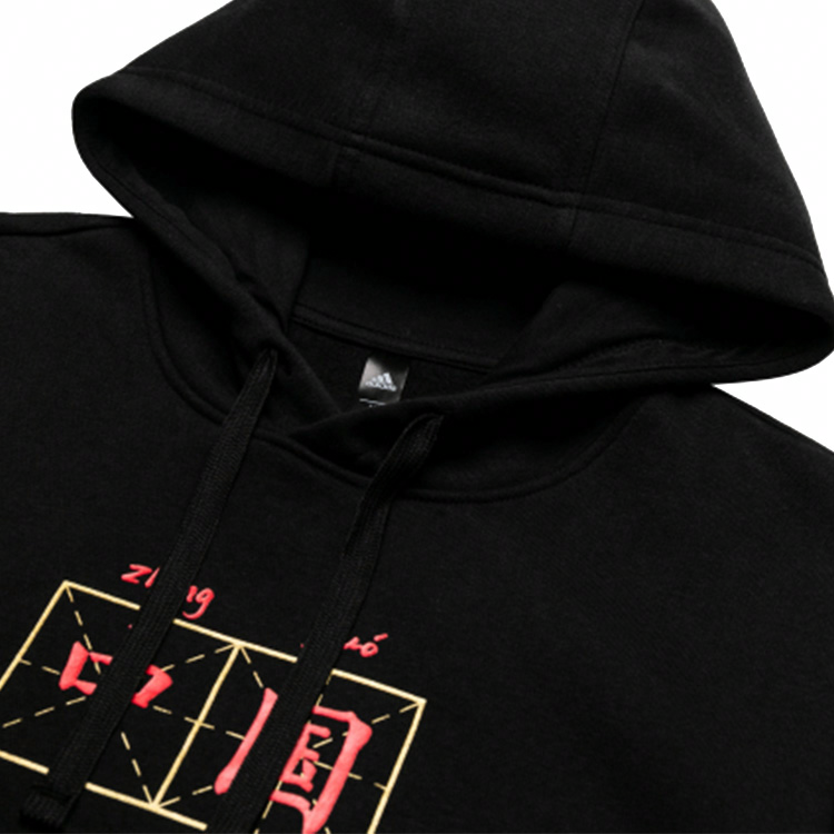 Мужское худи adidas China hoody (черное) — фото 7