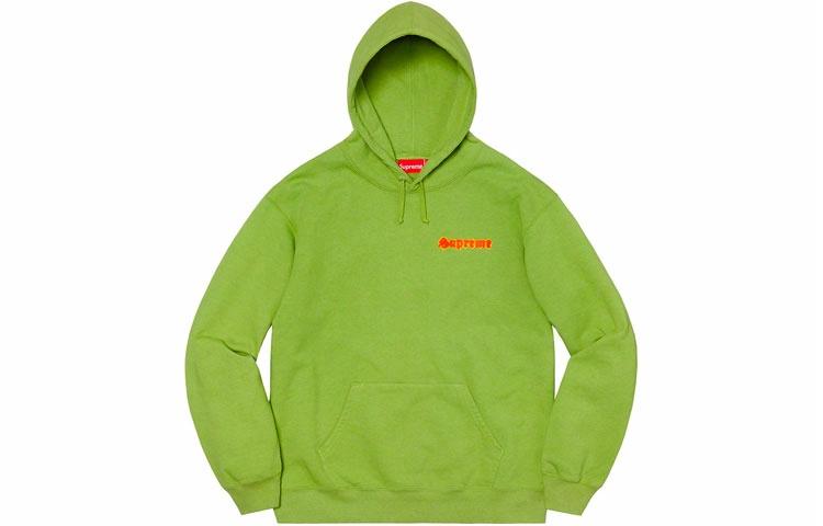 Худи Supreme SS21 Week 1 Love Hooded Sweatshirt (черный) — фото 8