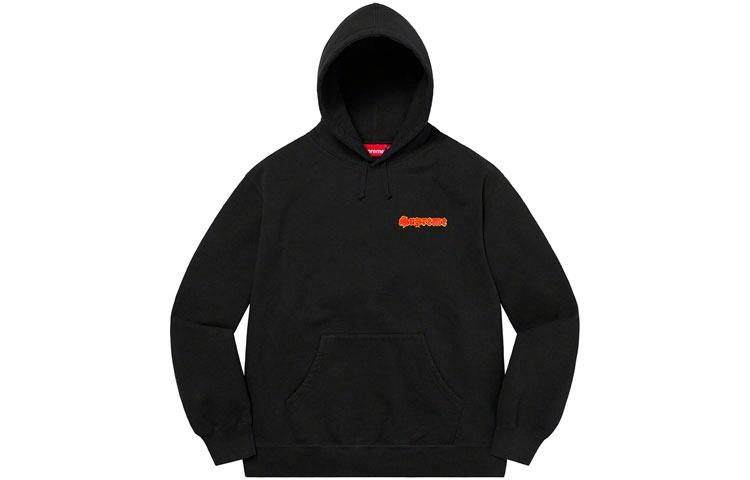 Худи Supreme SS21 Week 1 Love Hooded Sweatshirt (черный) — фото 2