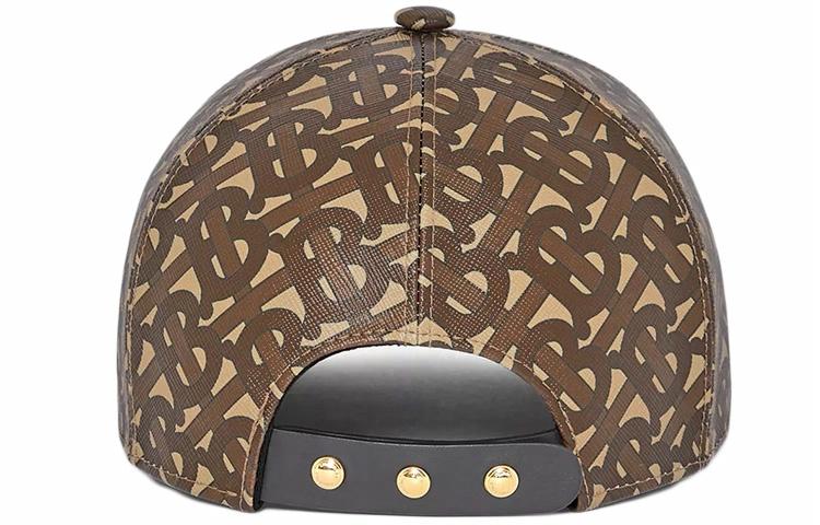 Бейсболка Burberry (коричневая) — фото 4