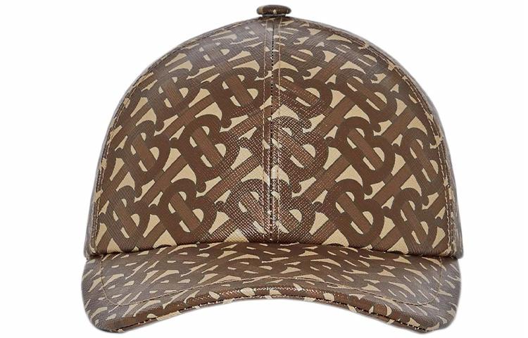 Бейсболка Burberry (коричневая) — фото 3