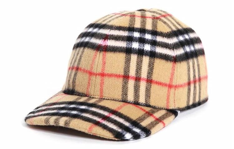 Кепка Burberry (бежевая) — фото 2
