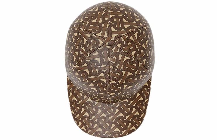 Бейсболка Burberry (коричневая) — фото 2