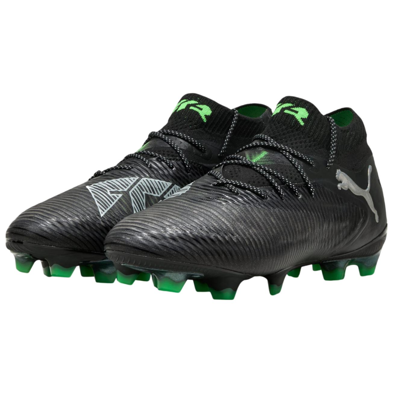 PUMA FUTURE 8 Soccer Shoes Unisex Black Green