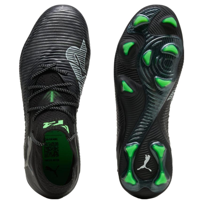 PUMA FUTURE 8 Soccer Shoes Unisex Black Green