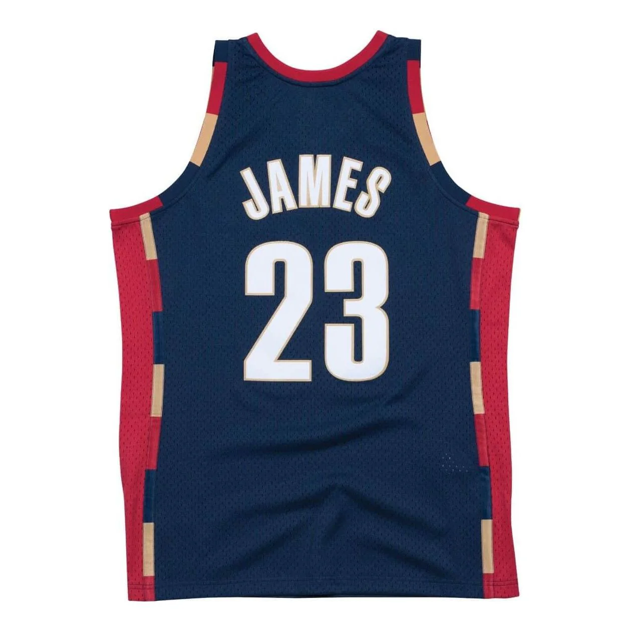 Mitchell Ness Basketball Jerseys Unisex Navy Blue Moderate Straight Fit