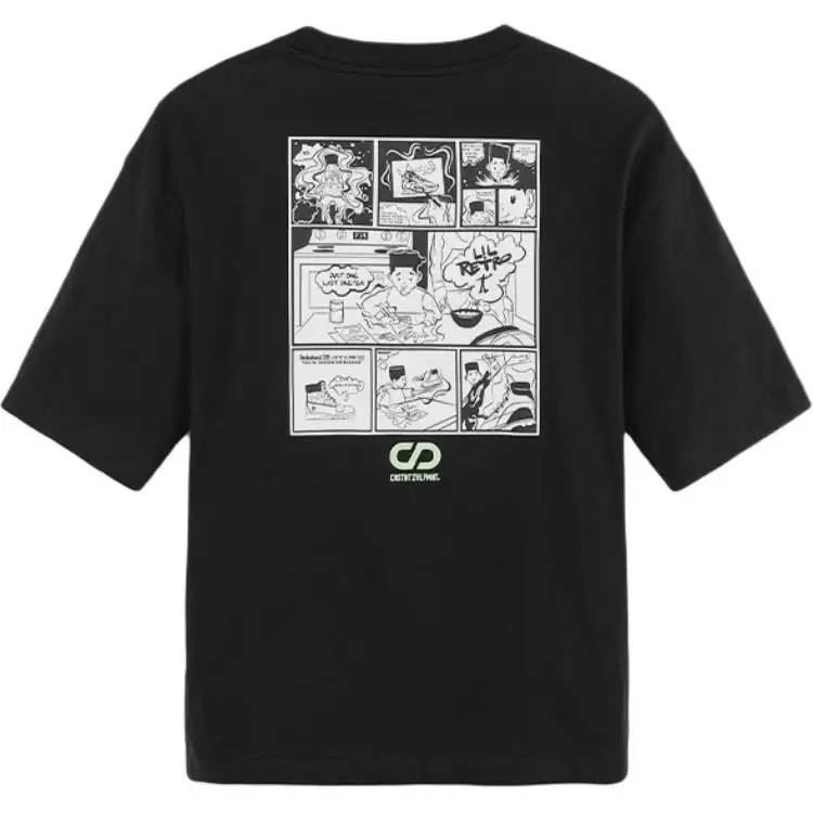 Timberland T Shirts Men's Black Crew Neck Moderate