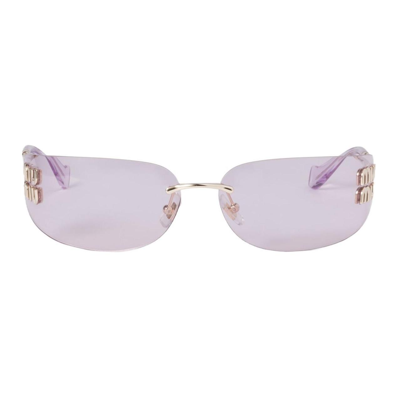 Женские очки MIU MIU (фиолетовые)