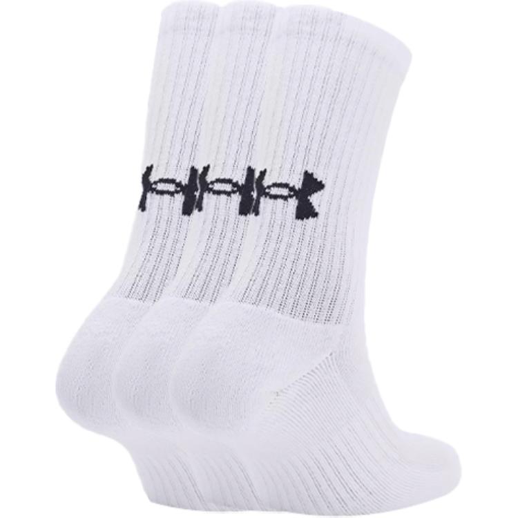 Under Armour Crew Socks All Unisex 3 Pack White Couple’s