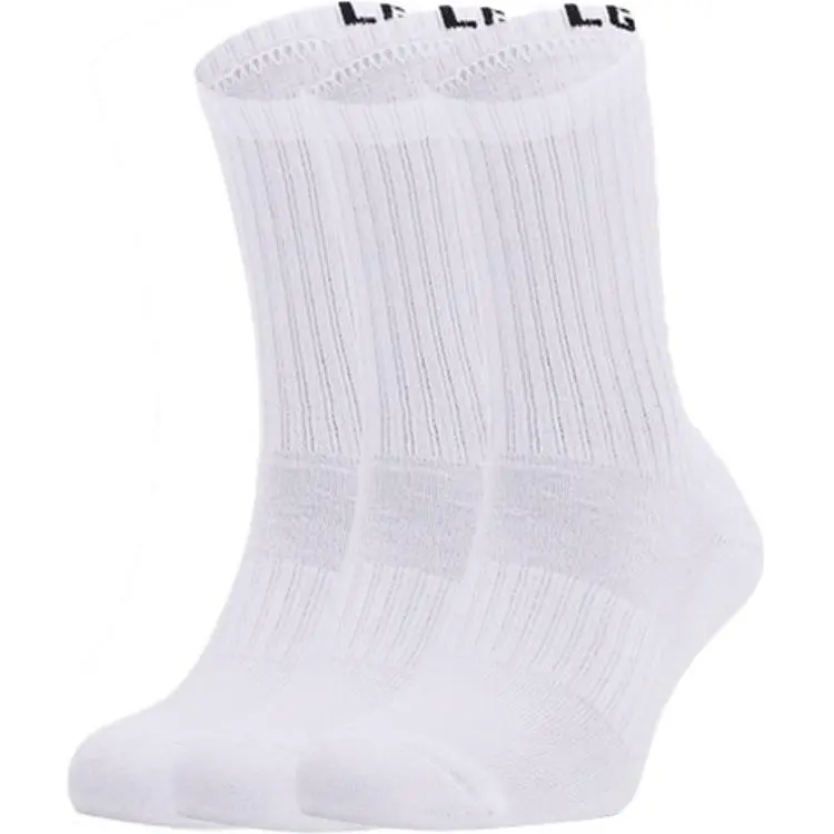Under Armour Crew Socks All Unisex 3 Pack White Couple's