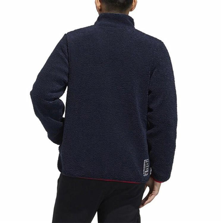 Мужская куртка adidas neo M Brlv Jkt (красно-сине-белая) — фото 5