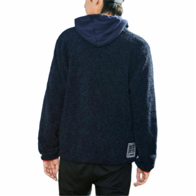 Мужская куртка adidas neo M Brlv Jkt (красно-сине-белая) — фото 6