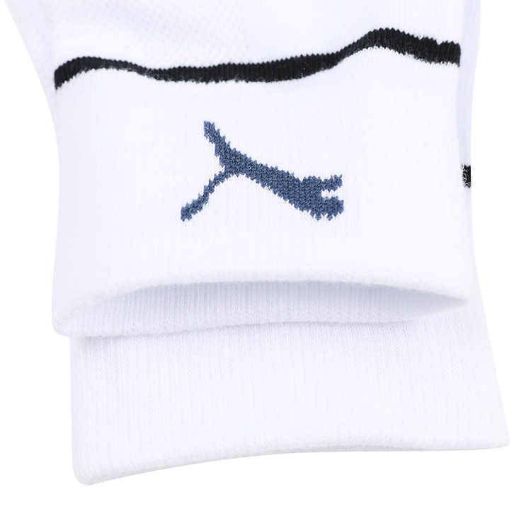PUMA Mid Calf Socks Men’s White