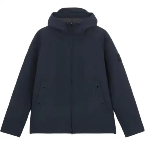 STONE ISLAND Compass Badge Zipped Hooded Jacket
