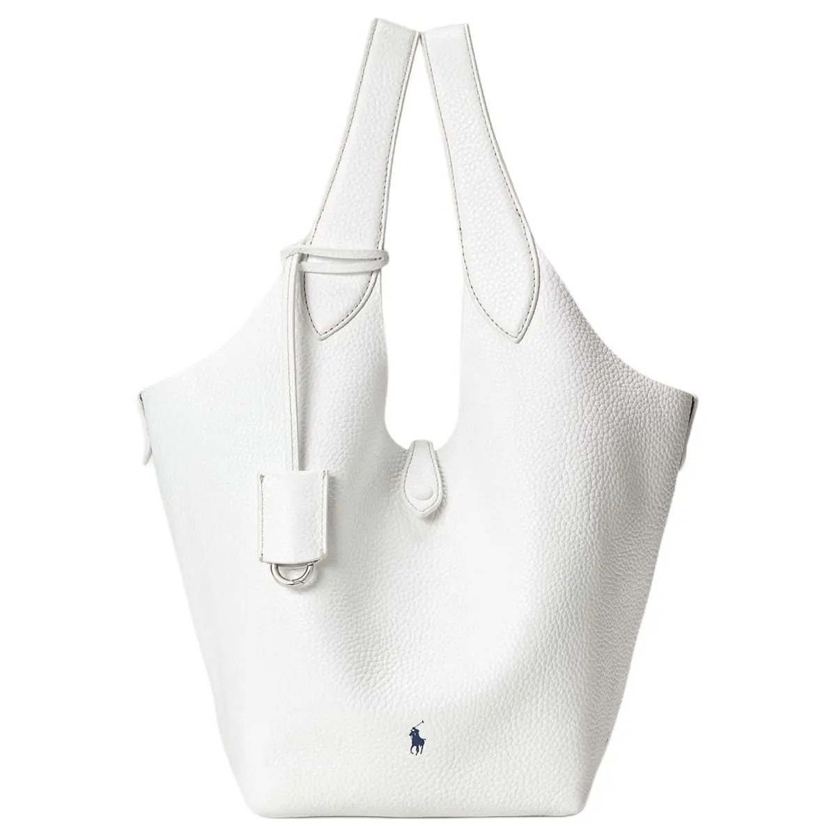 Polo Ralph Lauren Polo Play Leather Handbag Women's White