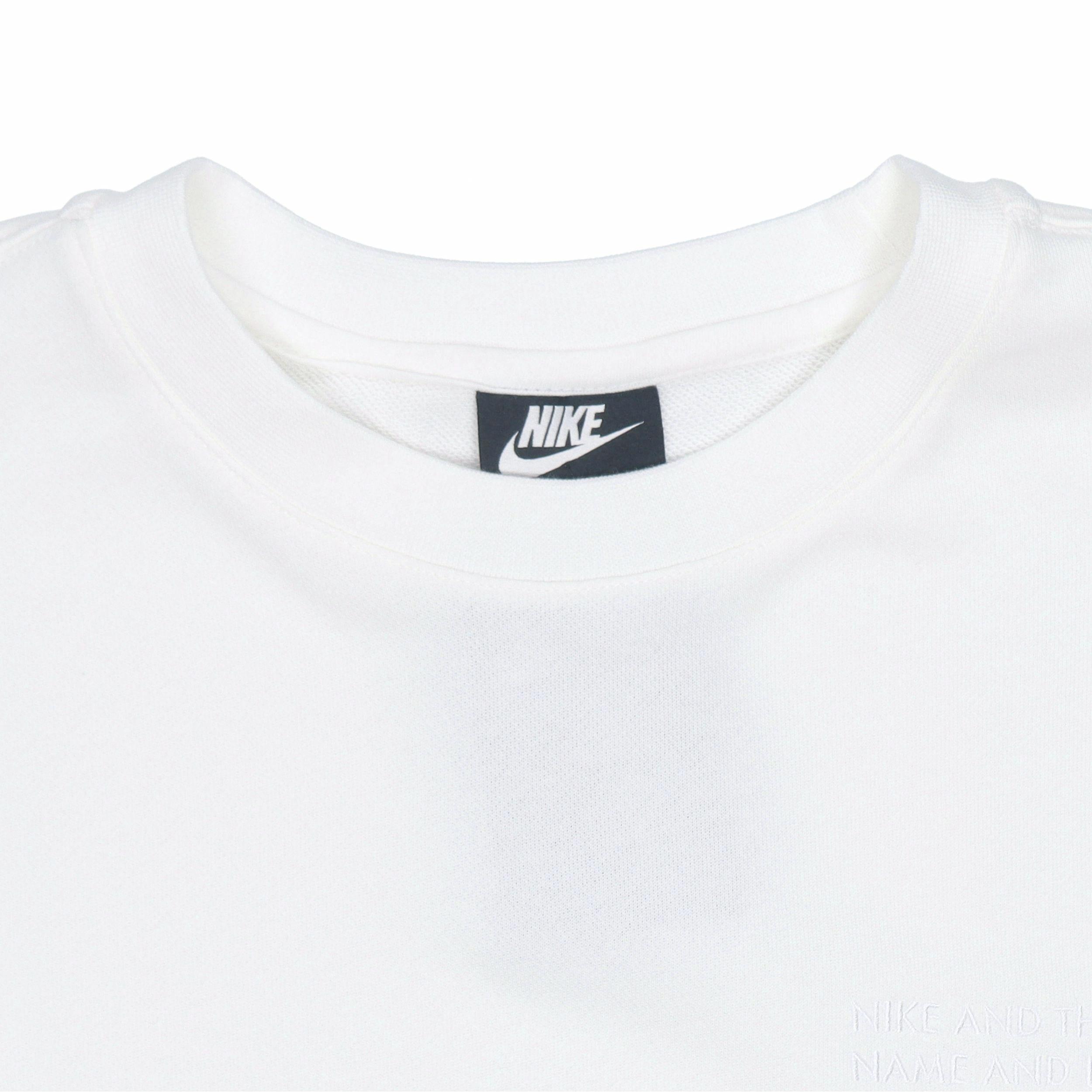 Мужское худи Nike Double Swoosh (белое) — фото 3