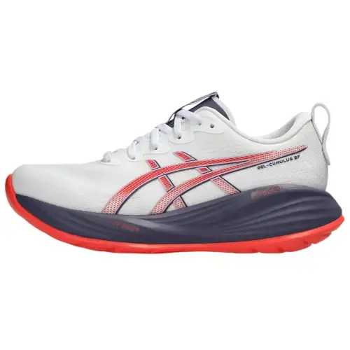 ASICS Gel Cumulus 27 White Greyish Purple Women's
