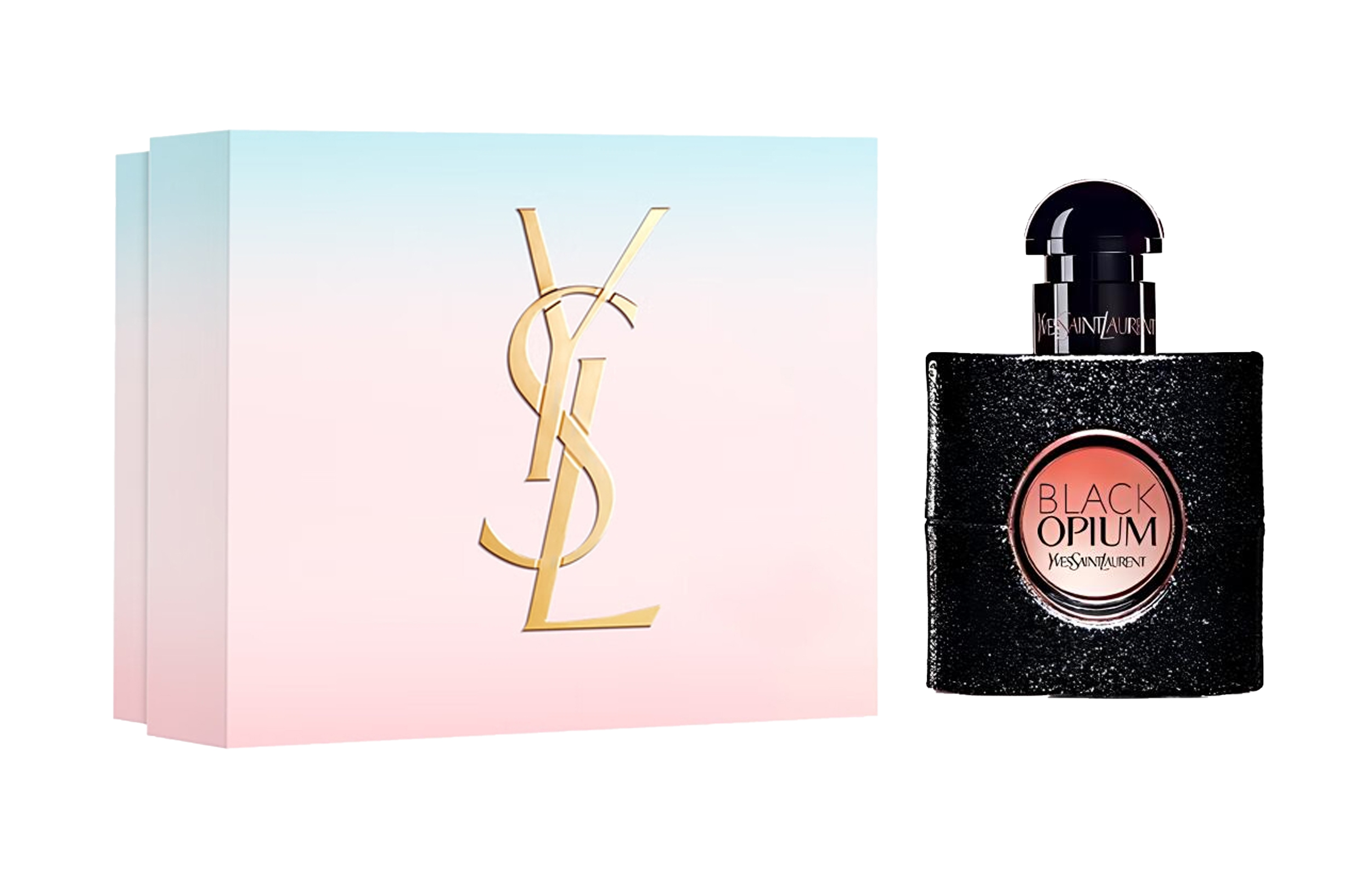 YSL, black gift box, classic perfume, 30 ml, 50 ml, 90 ml