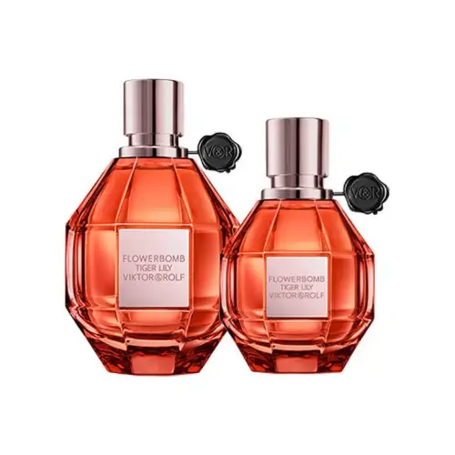 Victor & Rolf Flower Bomb Blazing Lily Perfume Floral Fragrance EDP Mango Benzoin 50ml+100ml