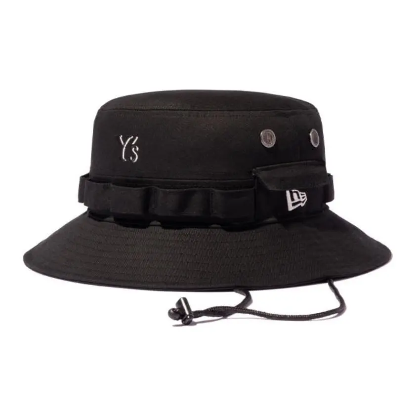 New Era Bucket Hats Unisex Black/Charcoal