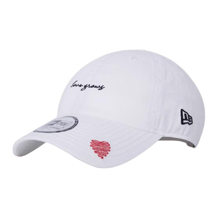 Кепка New Era с вышивкой (белая)