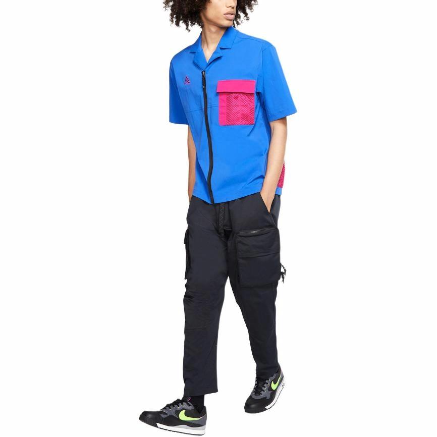 Мужские штаны Nike ACG (черно-синие) — фото 4