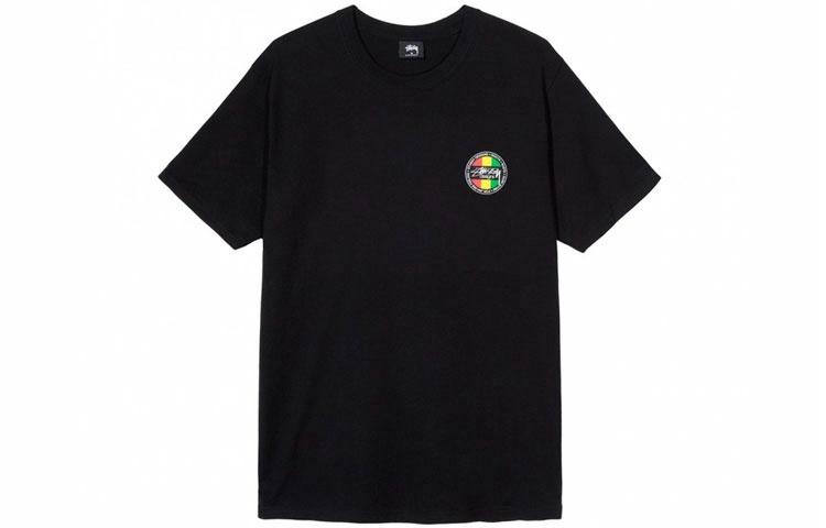 Футболка Stussy Surf Dot Tee (черная) — фото 2