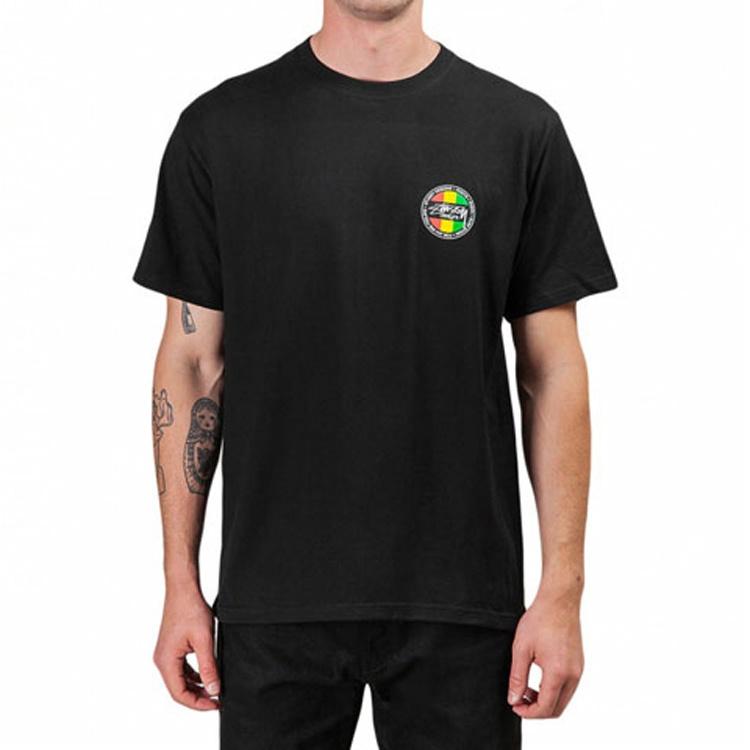 Футболка Stussy Surf Dot Tee (черная) — фото 3