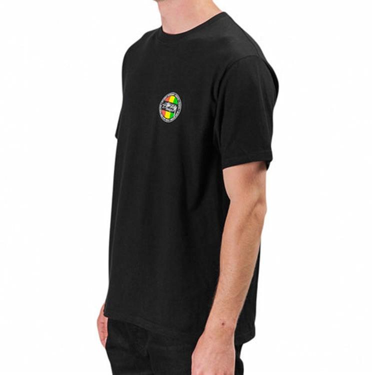 Футболка Stussy Surf Dot Tee (черная) — фото 4