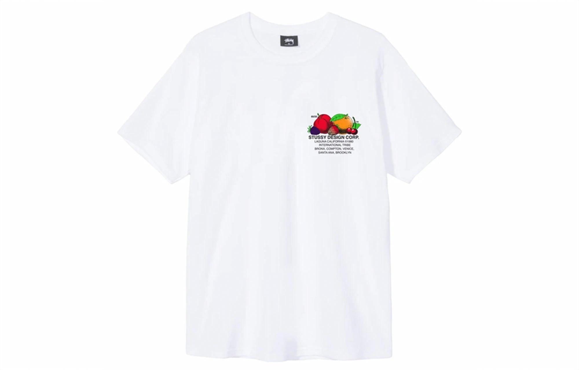 Мужская футболка Stussy Fresh Fruit T (разноцветный) — фото 2
